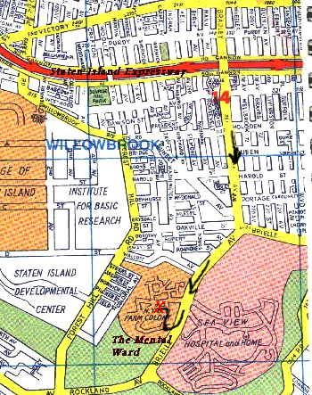 Map to the Ward
